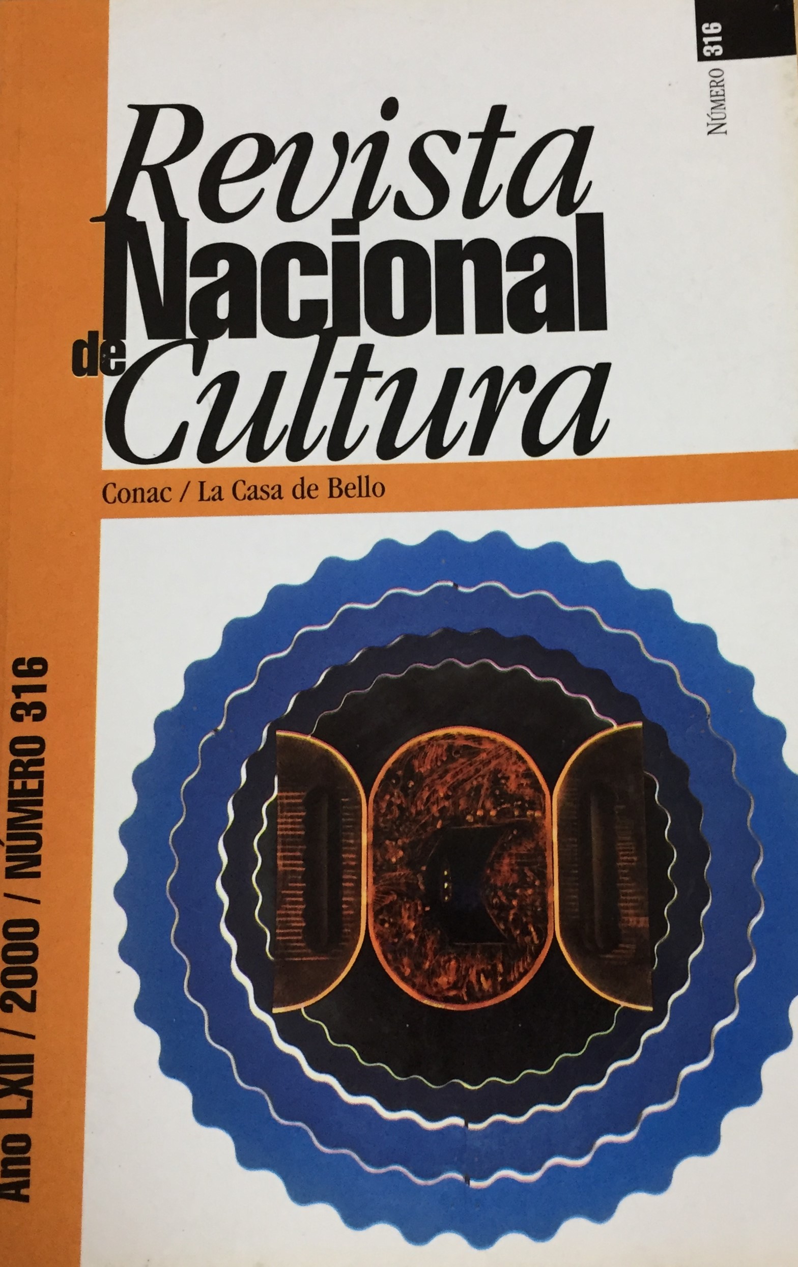 Revista Nacional de Cultura 316